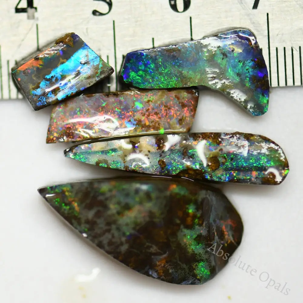 Australian Boulder Opal Rough Parcel