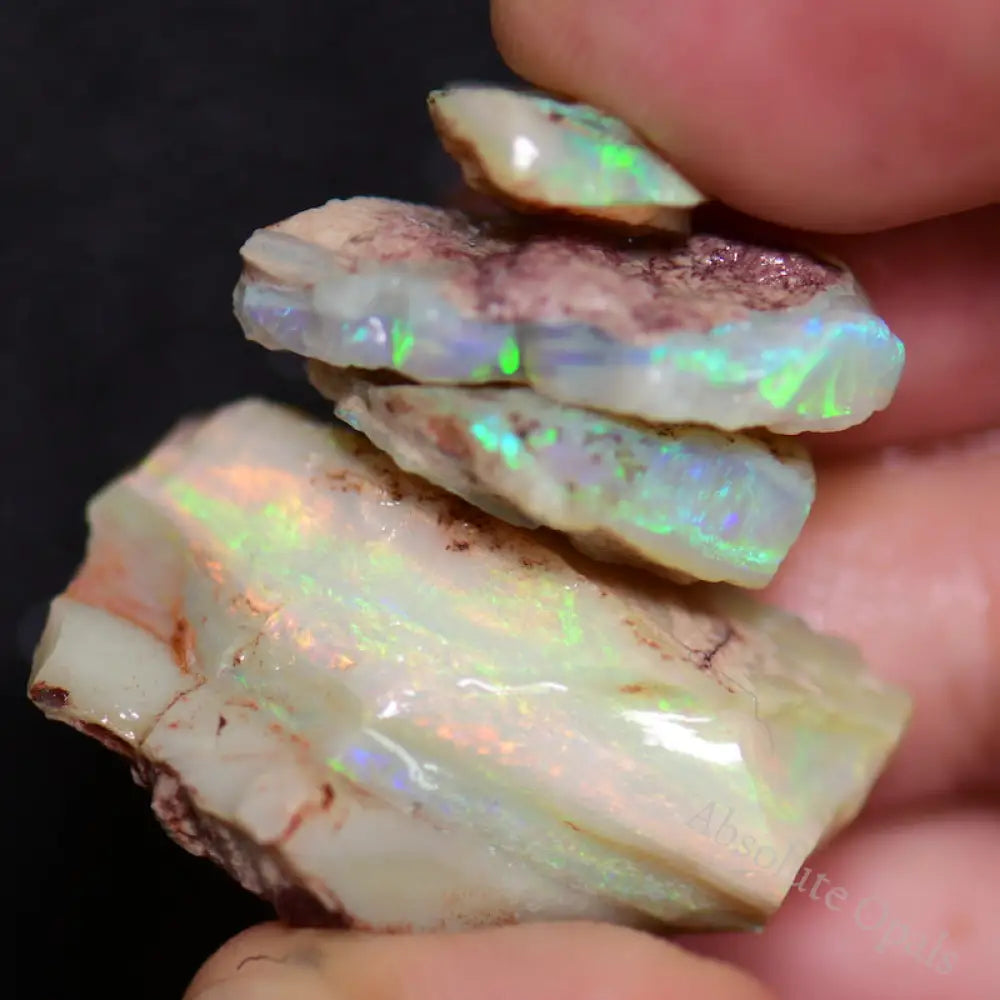 45.85 Cts Australian Rough Opal Parcel Lightning Ridge