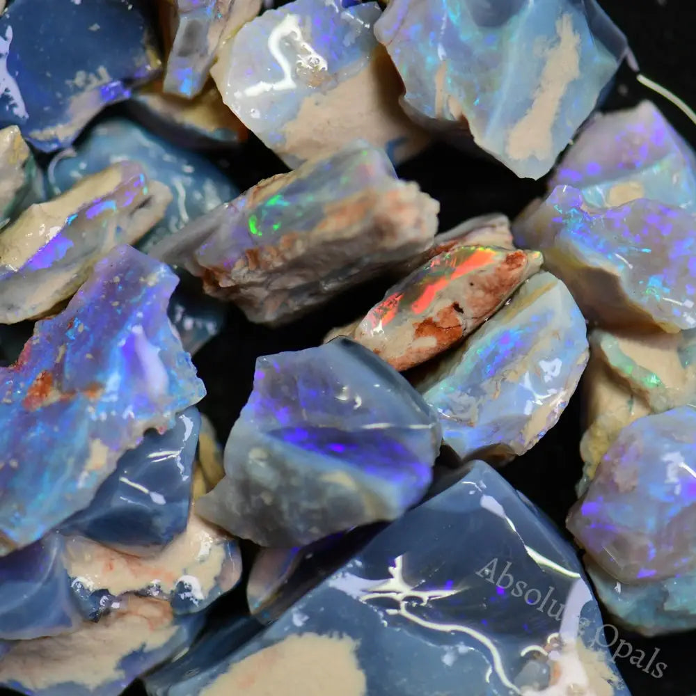 red rough opal