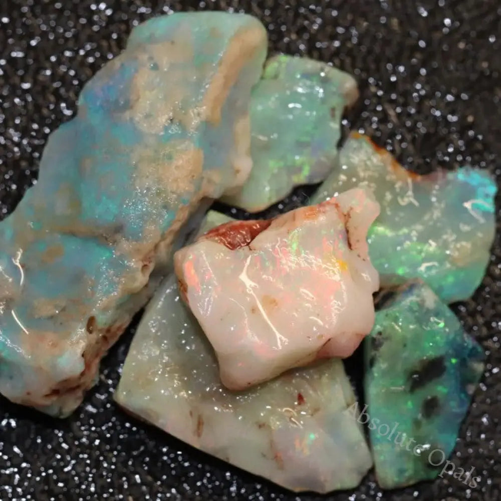 46.30 Cts Australian Solid Opal Rough Lightning Ridge Parcel