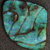 47.35 Cts Green Australian Boulder Opal Cut Loose Stone