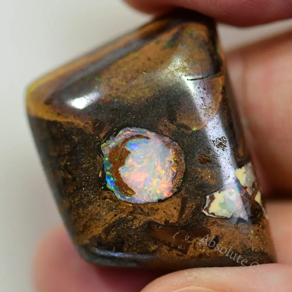 47.60 Cts Australian Boulder Opal Polished Gem Rough