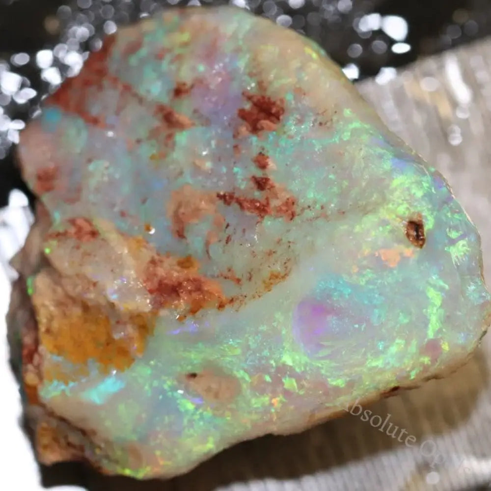 47.75 Cts Single Opal Rough For Carving 31.1X28.7X16.1Mm