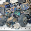  Rough Black Opal Parcel Lightning Ridge - Potch and Colour