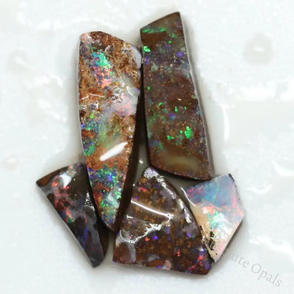 48.20 Cts Australian Boulder Opal Rough Parcel