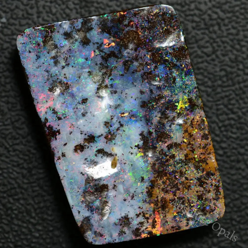 48.26 Cts Australian Boulder Opal Cut Stone