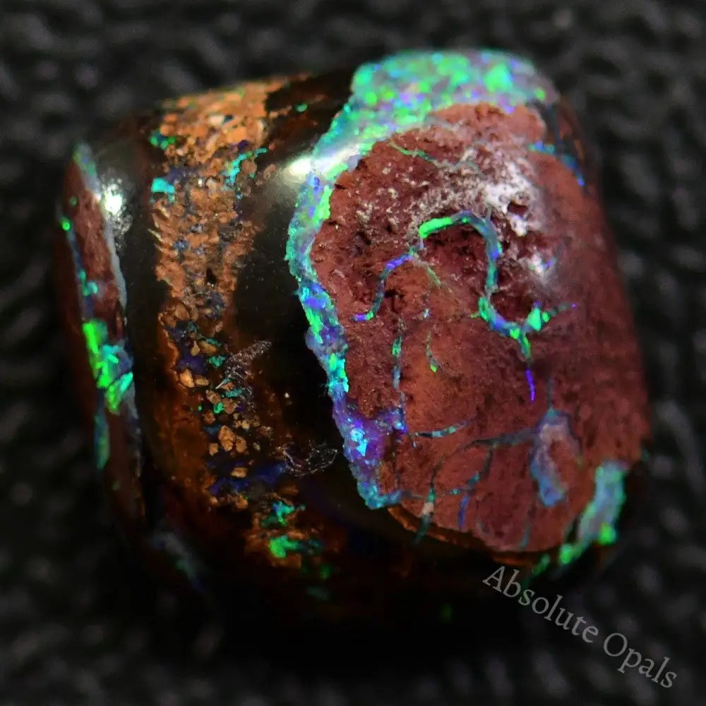 Australian Boulder Opal, Cut Stone