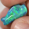 5.02 Cts Australian Solid Opal Carving Lightning Ridge Cmr Black