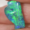 5.02 Cts Australian Solid Opal Carving Lightning Ridge Cmr Black