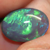 5.02 Cts Black Crystal Opal Solid Lightning Ridge Cabochon Loose Stone