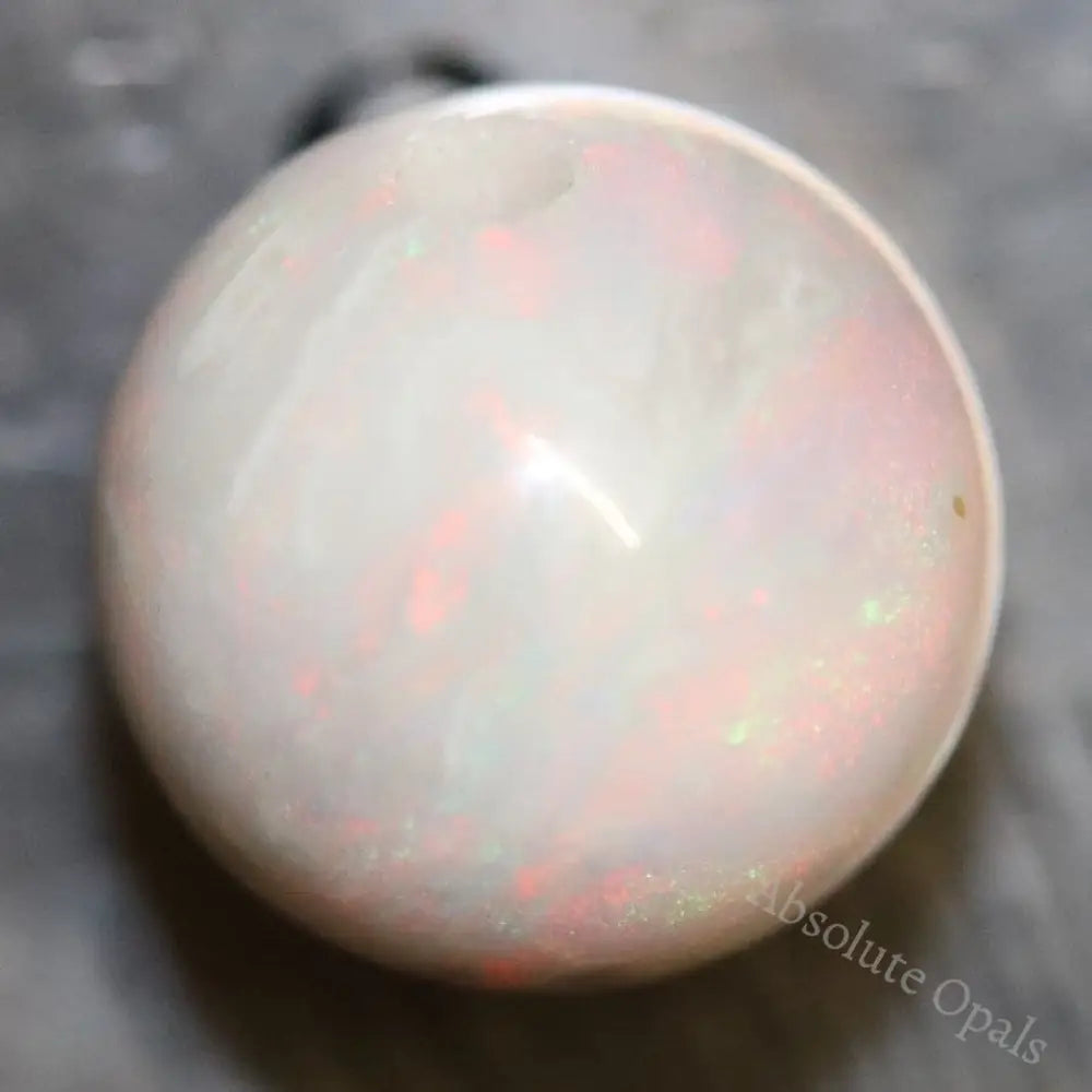 5.10 Cts Australian Semi Black Opal Solid Lightning Ridge Beads Loose Stone Drilled