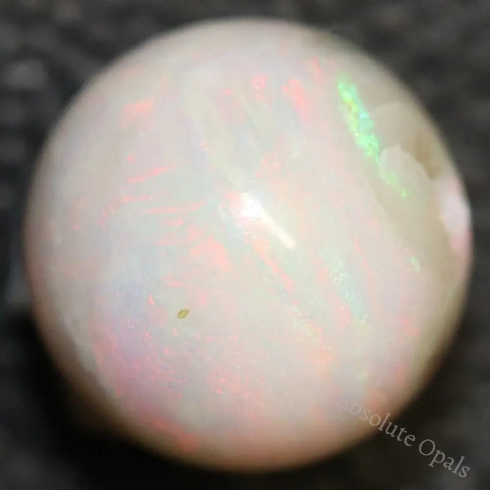 5.10 Cts Australian Semi Black Opal Solid Lightning Ridge Beads Loose Stone Drilled