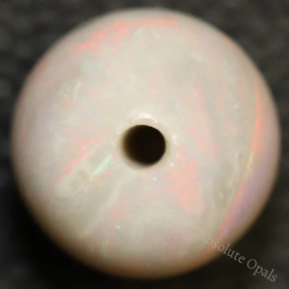 Australian Semi Black Opal, Solid Lightning Ridge Cabochon, Loose Stone, Drilled