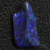 5.25 Cts Australian Black Opal Lightning Ridge Solid Carving Loose Stone