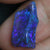 Australian Black Opal, Lightning Ridge, Solid Carving, Loose Stone