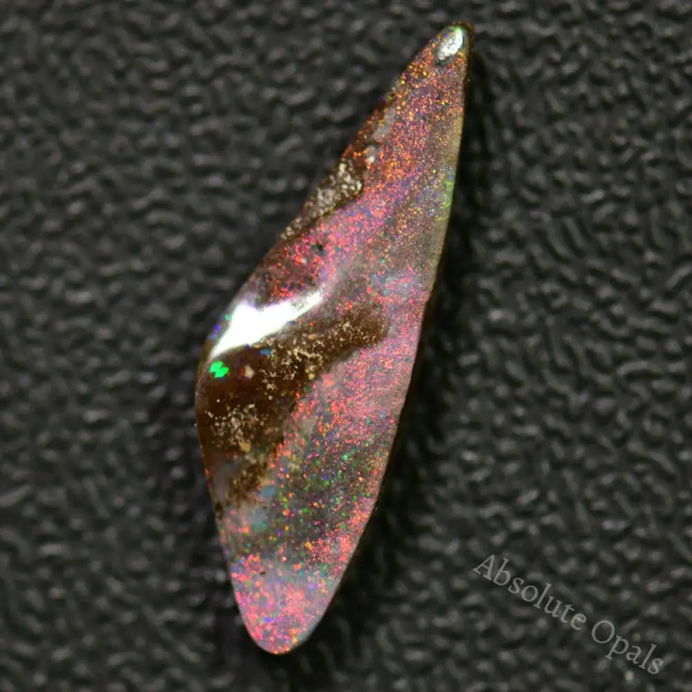 5.25 Cts Australian Red Boulder Opal Cut Stone