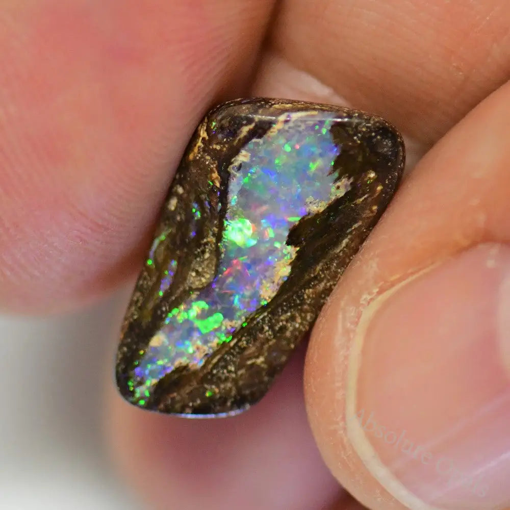 5.35 Cts Australian Boulder Opal Cut Stone