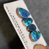 5.36 Cts Australian Opal Doublet Stone Cabochon 4Pcs