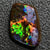 5.38 Cts Australian Boulder Opal Cut Stone