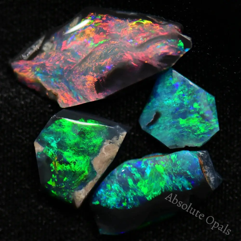 Australian Rough Opal Parcel, Rubs, Lightning Ridge CMR