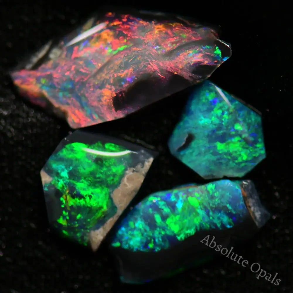 Australian Rough Opal Parcel, Rubs, Lightning Ridge CMR