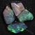 Australian Black Opal Rough, Lightning Ridge Parcel Rubs