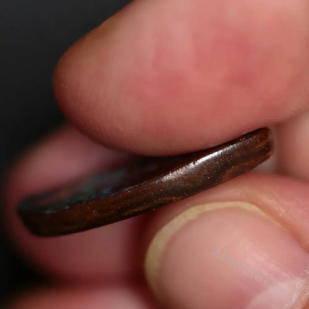 5.40 Cts Australian Boulder Opal Cut Loose Stone