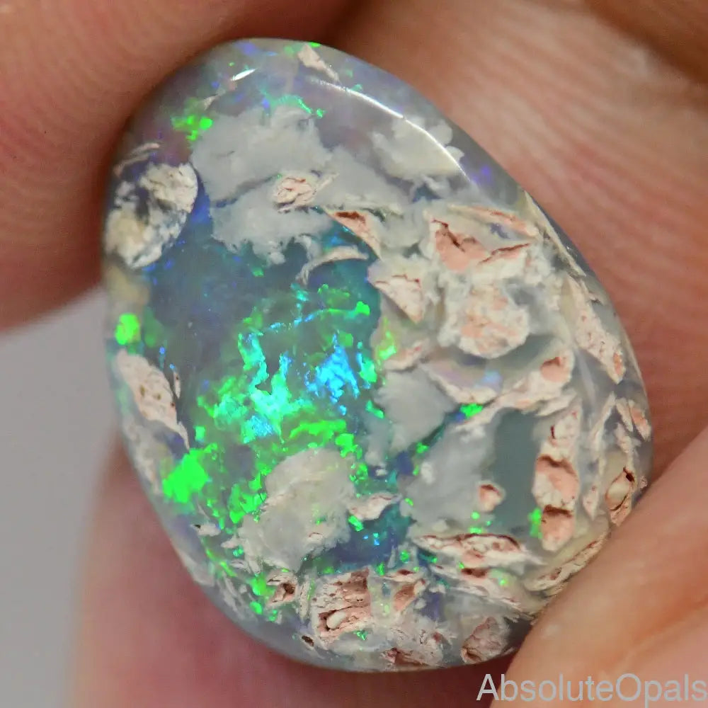 5.40 Cts Australian Opal Rough Lightning Ridge Polished Specimen