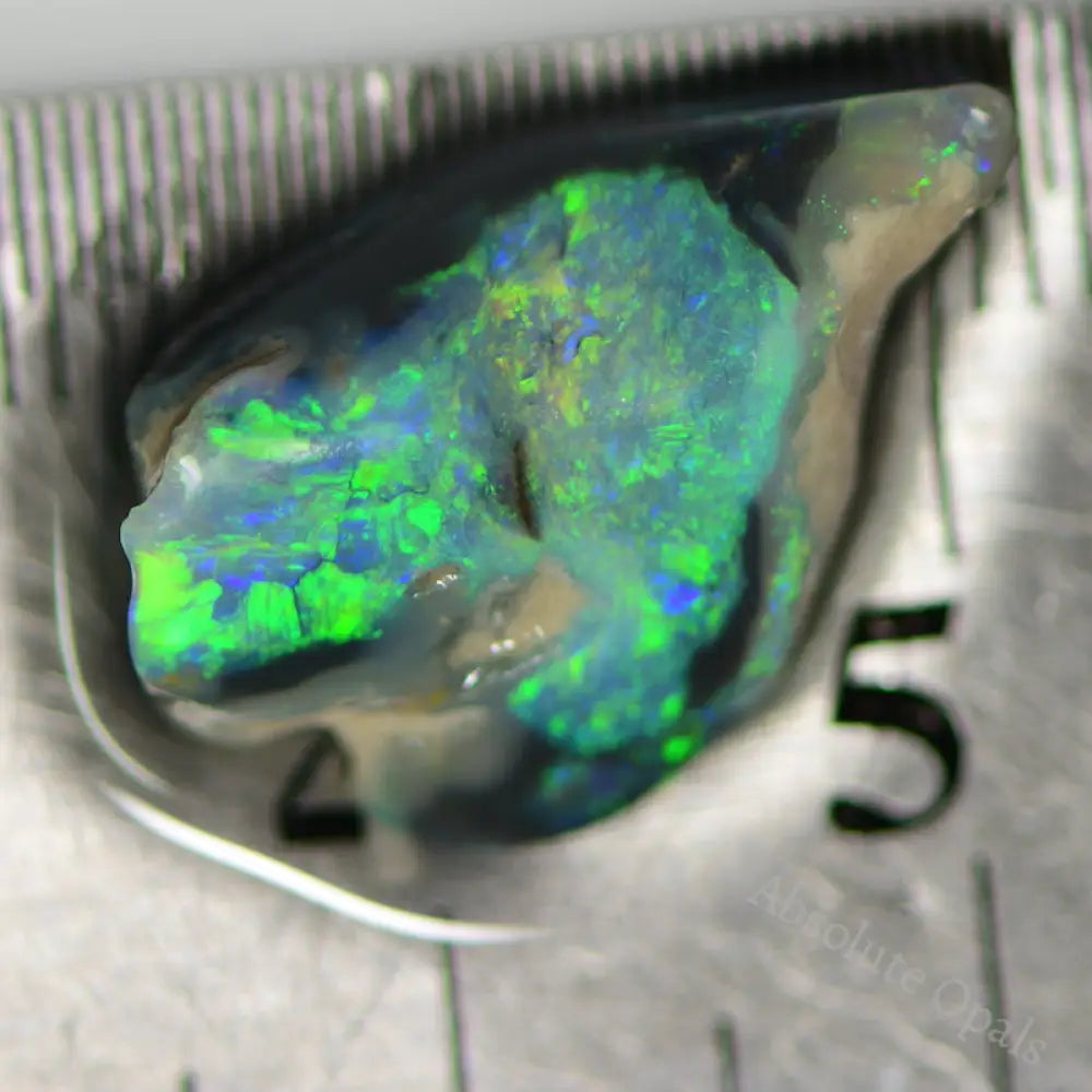 5.40 Cts Australian Single Rough Opal For Carving Lightning Ridge