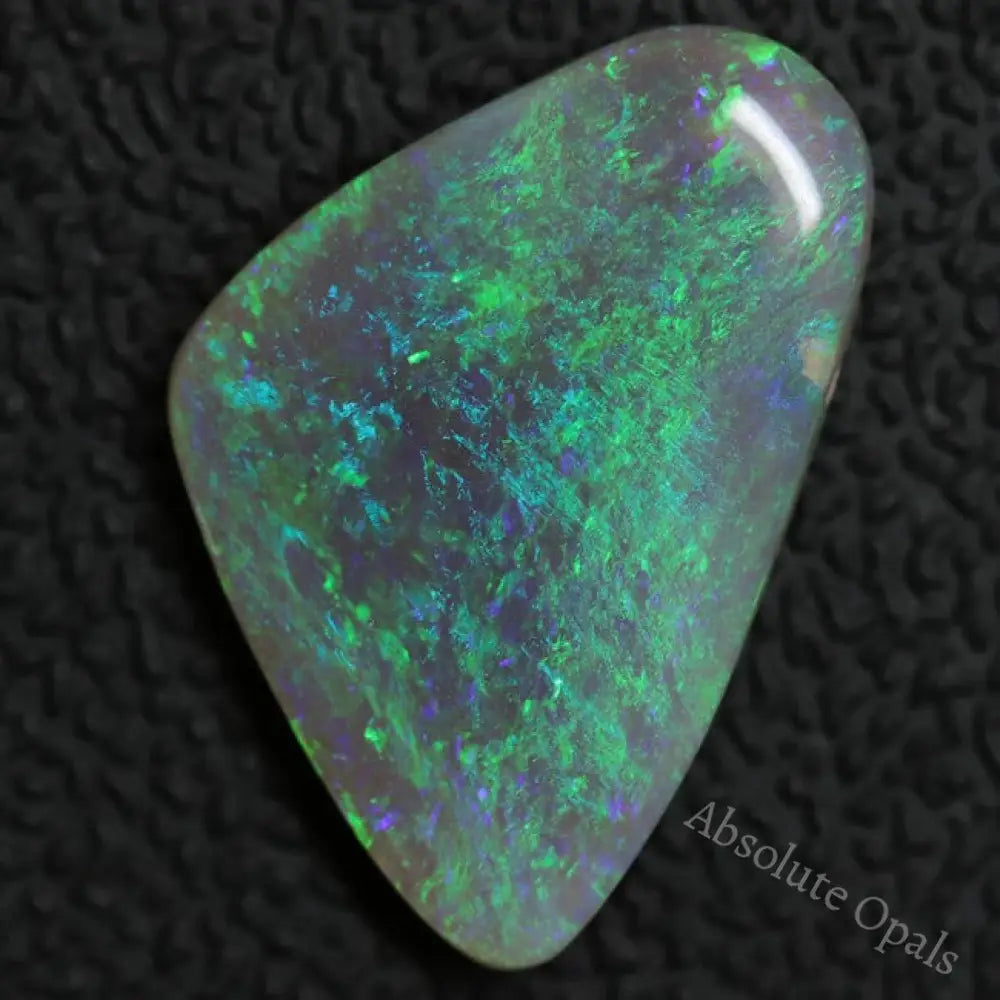 5.48 Cts Australian Lightning Ridge Semi Black Solid Opal