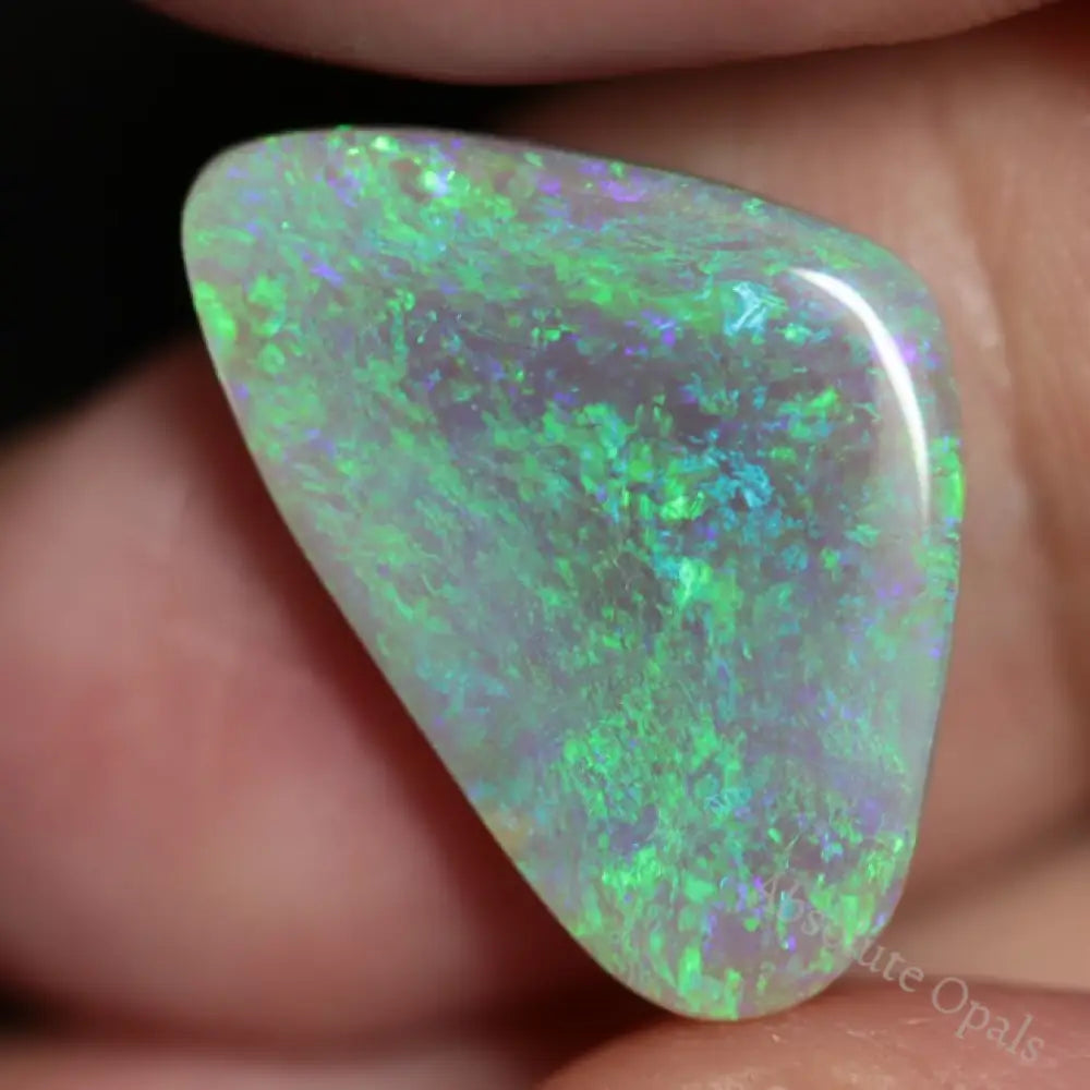 5.48 Cts Australian Lightning Ridge Semi Black Solid Opal