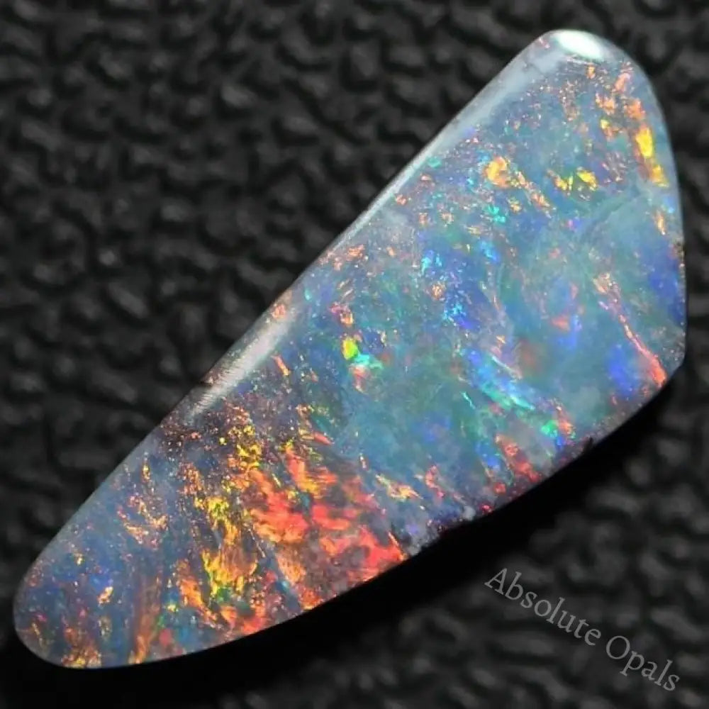 5.50 Cts Australian Boulder Opal Cut Loose Stone