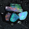 loose gemstone rough opal