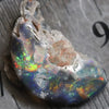 5.53 Cts Australian Black Opal Rough Lightning Ridge Polished Specimen