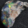 5.53 Cts Australian Black Opal Rough Lightning Ridge Polished Specimen