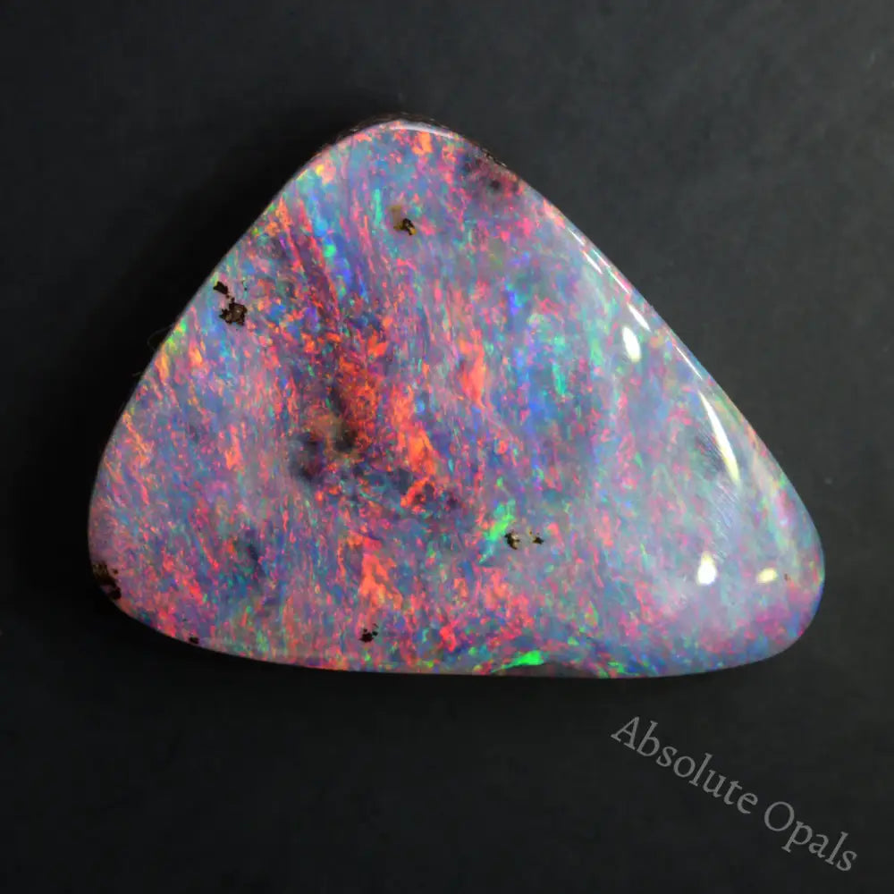 red boulder opal