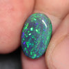 5.56 Cts Australian Solid Black Opal Lightning Ridge