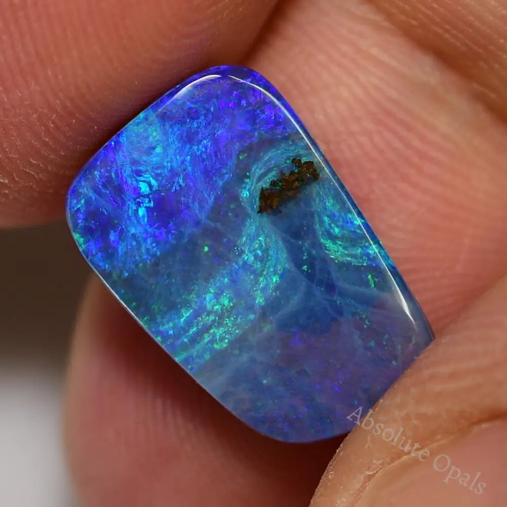 5.57 Cts Australian Boulder Opal Cut Stone