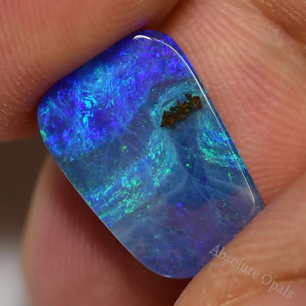 5.57 Cts Australian Boulder Opal Cut Stone