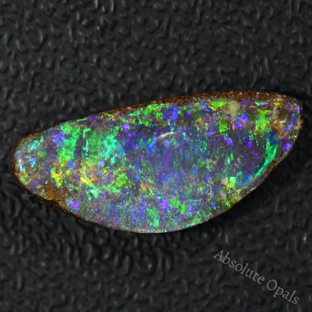 5.67 Cts Australian Boulder Opal Cut Loose Stone