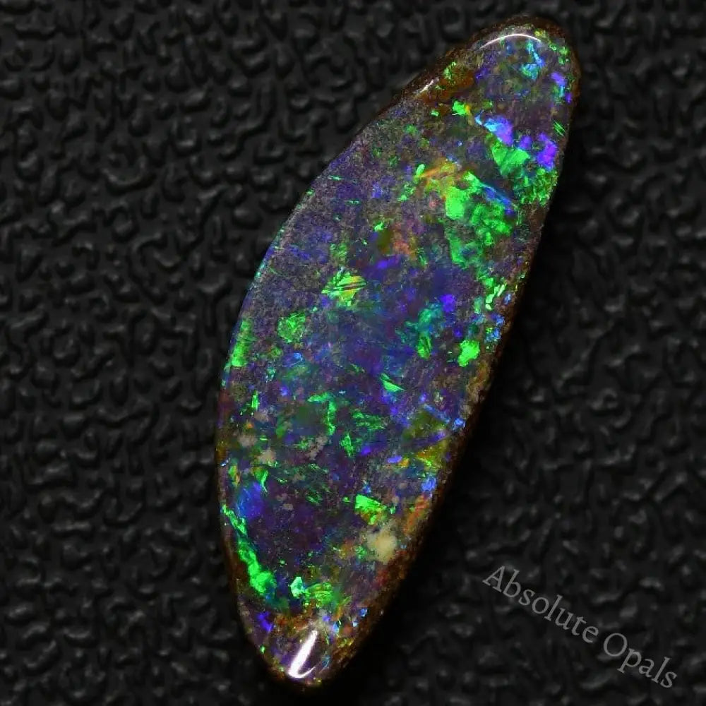 5.67 Cts Australian Boulder Opal Cut Loose Stone