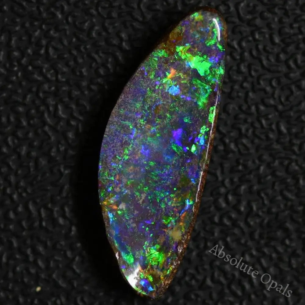 5.67 Cts Australian Boulder Opal Cut Loose Stone