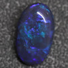 5.70 Cts Australian Black Opal Lightning Ridge Solid Loose Stone Cabochon