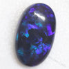 5.70 Cts Australian Black Opal Lightning Ridge Solid Loose Stone Cabochon