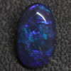 5.70 Cts Australian Black Opal Lightning Ridge Solid Loose Stone Cabochon