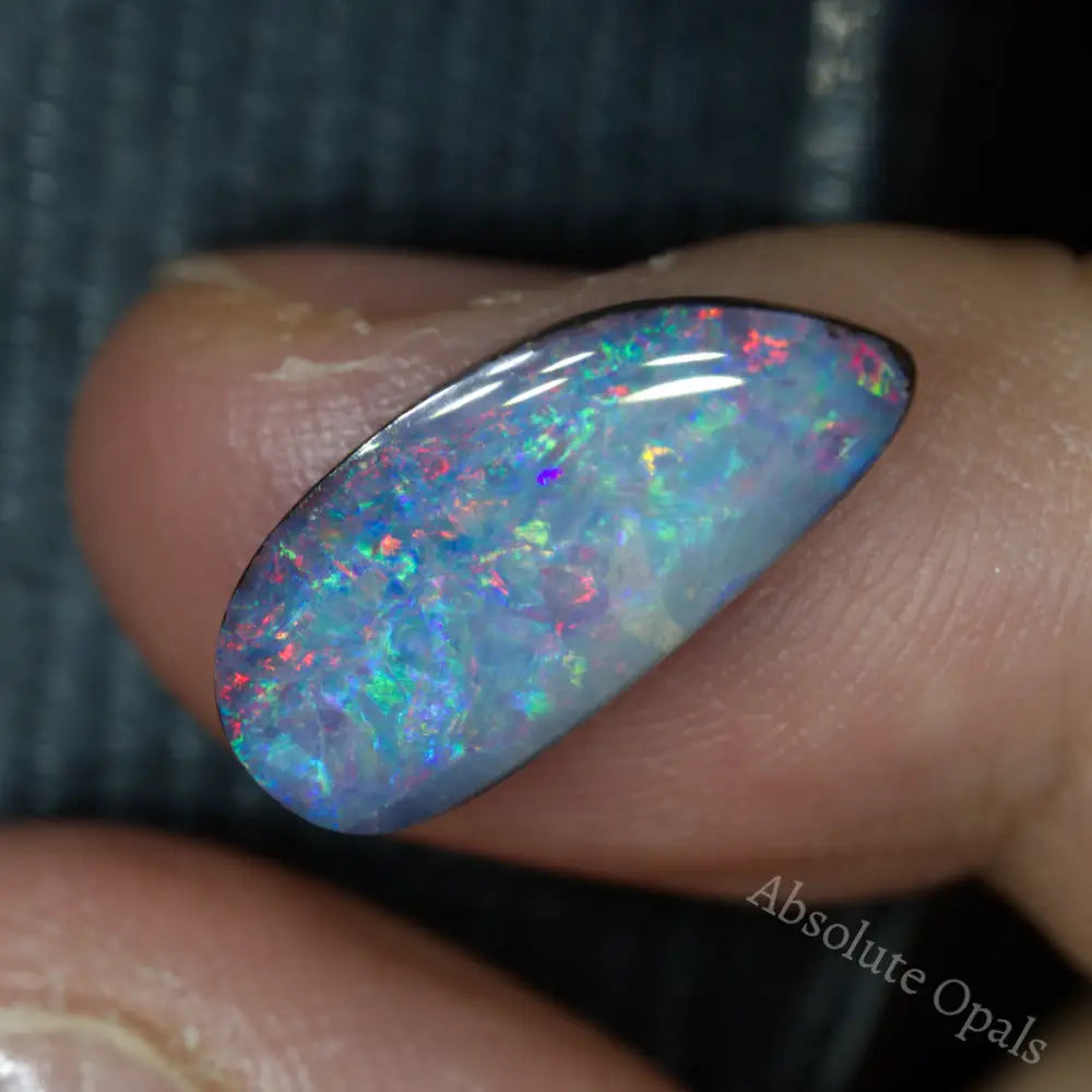 5.71 Cts Australian Boulder Opal Cut Stone