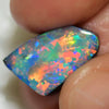 5.8 Cts Australian Opal Doublet Stone Rub Rough Lightning Ridge