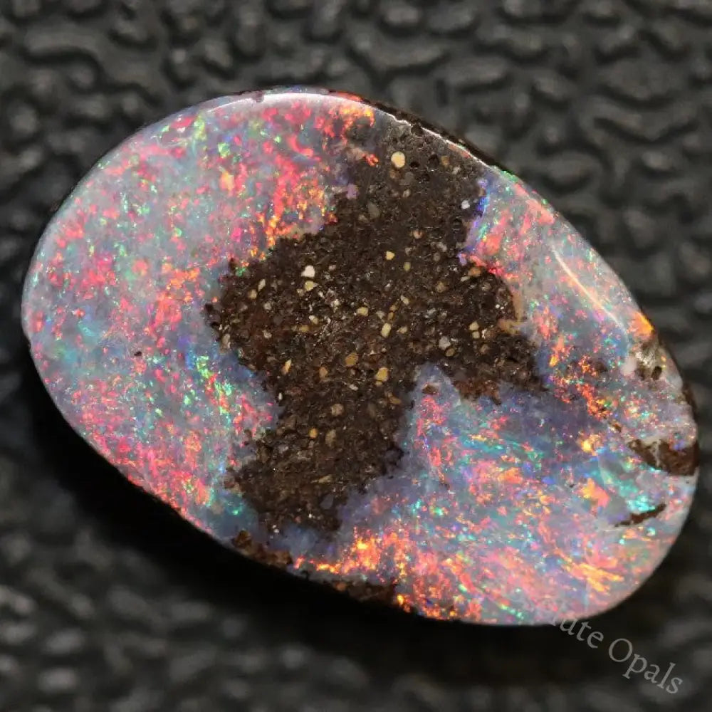 Australian Boulder Opal Cut Loose Stone