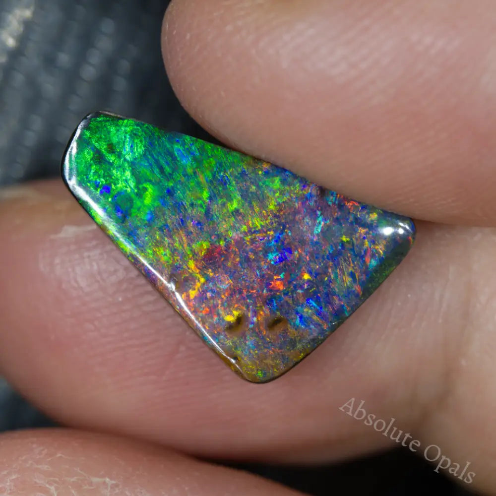 5.83 Cts Australian Boulder Opal Cut Stone