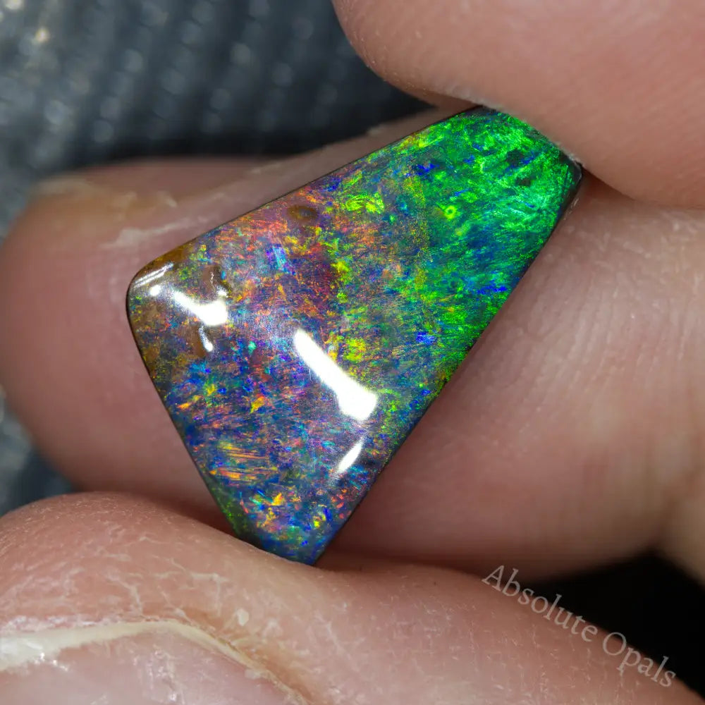 5.83 Cts Australian Boulder Opal Cut Stone